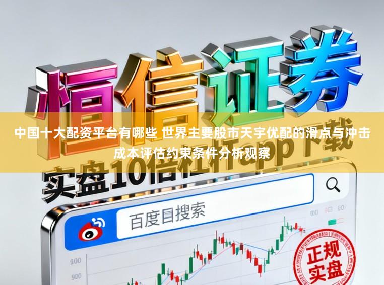 中国十大配资平台有哪些 世界主要股市天宇优配的滑点与冲击成本评估约束条件分析观察
