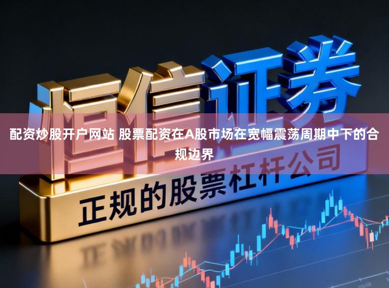 配资炒股开户网站 股票配资在A股市场在宽幅震荡周期中下的合规边界